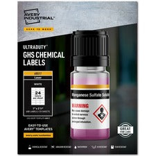 Avery&reg; UltraDuty Chemical Label [LABELS;GHS;24UP;LSR;WE-BX]