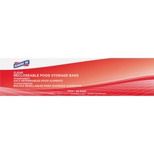 Genuine Joe Food Storage Bags [BAG;STORAGE;FOOD;1 GAL;40CT-BX]