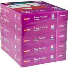 Avery&reg; Letter Pocket Folder [FOLDER;2-POCKET;LETTER;AST-CT]