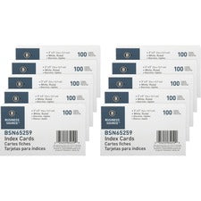 Business Source Ruled Index Cards [CARD;INDEX;RULED;3X5;WE-BX]