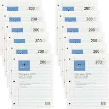 Sparco 3-hole Punched Filler Paper [PAPER;FILLER;CLG;10.5X8;200-BD]