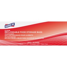 Genuine Joe Food Storage Bags [BAG;QUART;50 CT-BX]