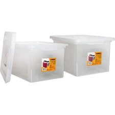 Lorell Stacking File Boxes [BOX;LETTER/LEGAL;FILE-BD]