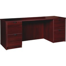 Lorell Prominence 2.0 Double-Pedestal Credenza [CREDENZA;24X66;DBL;PED;MY-EA]