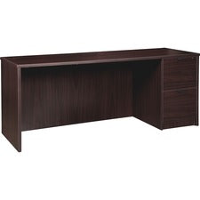 Lorell Prominence 2.0 Right-Pedestal Credenza [CREDENZA;RIGHT;24X72;ES-EA]
