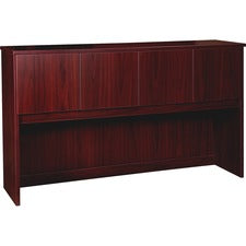 Lorell Prominence 2.0 Hutch - 66" x 16"39" - 4 Door(s) - Material: Particleboard - Finish: Laminate [HUTCH;66X39X16;MY-EA]
