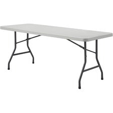 Lorell Extra-Capacity Ultra-Lite Folding Table [TABLE;BLWMLD;HVYDTY;72X30;GY-EA]