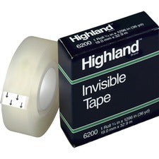Highland Matte-finish Invisible Tape [TAPE;INVISBL;ECON;3/4X1296-PK]