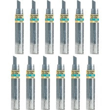 Pentel Super Hi-Polymer Leads - 0.7 mmMedium Point - HB - Black - 144 / Box