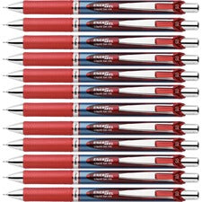 EnerGel EnerGel RTX Liquid Gel Pens [PEN;GEL;RTX;NEEDLE;0.5MM;RD-BX]