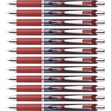 EnerGel EnerGel RTX Liquid Gel Pens [PEN;GEL;RTX;NEEDLE;0.7MM;RD-BX]