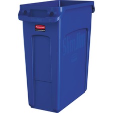 Rubbermaid Commercial Slim Jim Vented Container [RECEPTACLE;VNTD;16GL;SJ;BE-EA]