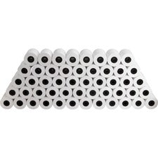 Business Source Thermal Paper Rolls - 2 1/4" x 80 ft - Smooth - 50 / Carton - White
