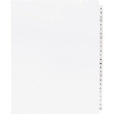Business Source A-Z Tab Table of Contents Index Dividers [DIVIDERS;INDEX;TOC;A-Z;WE-ST]