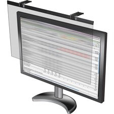Business Source LCD Monitor Privacy Filter Black [FILTER;PRV;ANTIGL;WIDES;24"-EA]