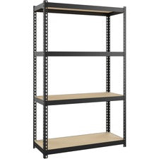 Lorell Narrow Riveted Shelving [SHELVING;1000RIVET;48X12X30-EA]