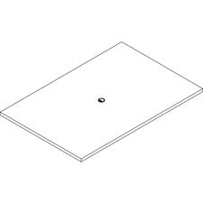 Lorell Prominence 2.0 Rectangular Conference Tabletop [TOP;CONF;RCTNGL;48X72;ES-EA]