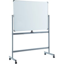 Lorell Double-sided Magnetic Whiteboard Easel [EASEL;WHITEBOARD;MAG;3648-EA]
