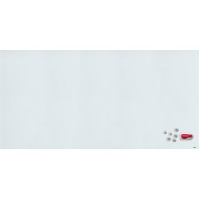 Lorell Magnetic Glass Dry-Erase Board