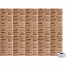 Genuine Joe 2-ply Jumbo Roll Dispenser Bath Tissue - 2 Ply - 3.30" x 650 ft - White - 648 / Pallet