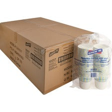 Genuine Joe 10 oz Hot Beverage Cups [CUP;PAPER;HOT;PRINTED;10OZ-CT]