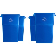 Genuine Joe 23 Gallon Recycling Container [CONTAINER;RECYCLE;23 GAL-CT]