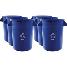 Genuine Joe Heavy-Duty Trash Container [CONTAINER;32GL;BE-CT]