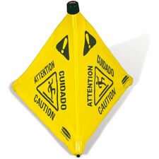 Rubbermaid Commercial 30" Pop-Up Caution Safety Cone [CONE;SAFETY;POPUP;30";YW-CT]