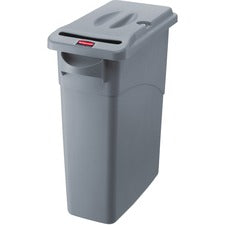 Rubbermaid Commercial Slim Jim Confidential Document Containers w/Lids [CONTAINER;TRSH;CNFDNTLDOC-CT]