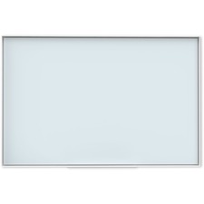 U Brands Frosted Glass Dry Erase Board [BOARD;GLASS;35X23;WHT FRAME-EA]
