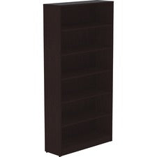 Lorell Laminate Bookcase [BOOKCASE;6-SHLF;36X12X72;ES-EA]