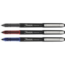 Sharpie Rollerball Pens - 0.5 mm Pen Point Size - 4 / Pack [PEN;RB;SHARPE;AST;4/PK-PK]