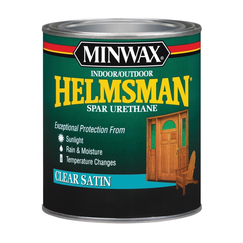 MINWAX - Minwax Helmsman Satin Clear Oil-Based Spar Urethane 1 qt