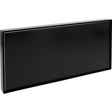 Lorell Snap Plate Architectural Sign [SIGN;6"X12";SNAP PLATE;BK-EA]