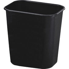Rubbermaid Commercial 13 QT Standard Deskside Wastebaskets [WASTEBASKET;RECT;SMALL;BK-CT]