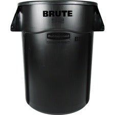 Rubbermaid Commercial Brute 44-Gallon Vented Utility Containers [WASTECAN;BRUTE;44GAL;BK-CT]
