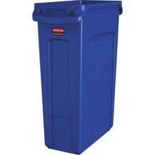 Rubbermaid Commercial Slim Jim 23-Gallon Vented Waste Containers [CONTAINER;SLIM JIM;VENTED-CT]