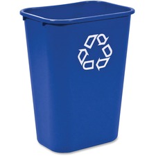 Rubbermaid Commercial Large Recycling Wastebasket [CONTAINER;RECYCLING;DSKSIDE-CT]