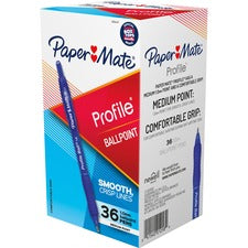 Paper Mate Profile 1.0mm Ballpoint Pens [PEN;PRFL;PM;1.0MM;36/BX;BE-BX]