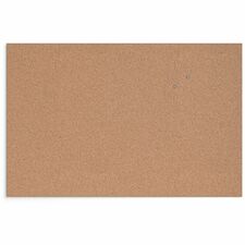 U Brands Cork Canvas Bulletin Board [BOARD;CORK CNVS;FRMLS;36X24-EA]