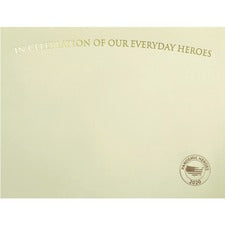 St. James&reg; Premium-Weight Certificates [CERTS;EVERYDAYHERO;IVY;25PK-PK]