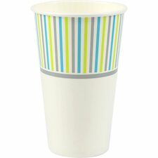Genuine Joe 16 oz Cold Cups - 50 / Pack - Paper - Cold Drink, Beverage