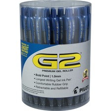 G2 1.0mm Gel Pens [PENS;GEL;G2;1.0MM;BLU;TUB-PK]