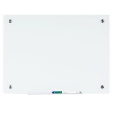 Bi-silque Magnetic Glass Dry Erase Board [GLASS BOARD;MAG;36X48;WH-EA]