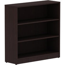 Lorell Laminate Bookcase [BOOKCASE;3-SHLF;36X12X36;ES-EA]