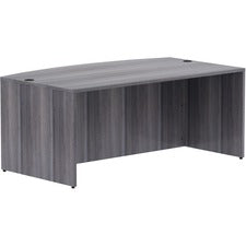 Lorell Essentials Series Bowfront Desk Shell [DESK;BOW;LAM;71X41;WC-EA]