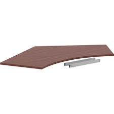Lorell Relevance Series Curve Worksurface for 120 Workstations [TOP;PANEL;120 CURVE;MAH-EA]