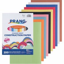 Prang Construction Paper [PAPER;CONSTR;9X12;AST;200SH-PK]