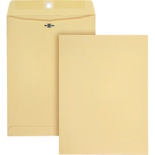 Quality Park 9 x 12 Heavy-duty Clasp Envelopes [ENVELOPE;CLSP;HVYDTY;9X12-BX]