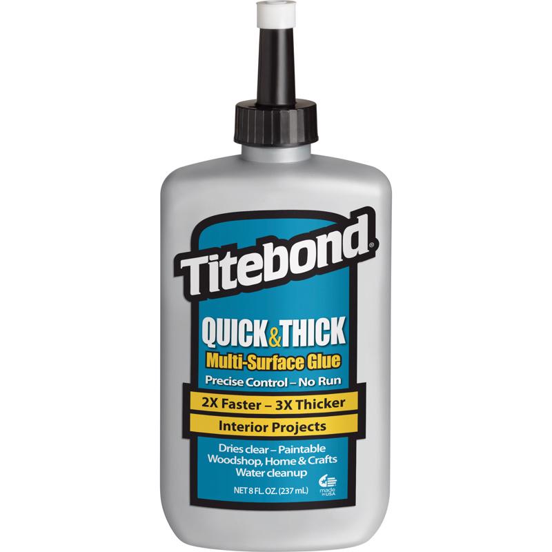 TITEBOND - Titebond Quick & Thick High Strength Glue 8 oz